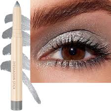 silver gray shimmer eyeshadow stick eye