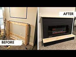 Electric Fireplace With A Hearth