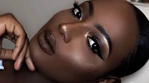 brown chocolate inspired makeup look