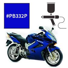 Motorcycle Paint Honda Pearl Heron Blue