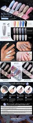 10ml reflective glitter gel nail polish kit