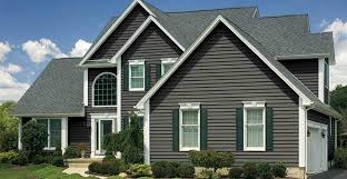 Cut the vinyl siding with a utility knife by scoring the panel. Soffit Fascia