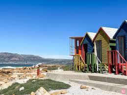 colorful huts at muizenberg beach