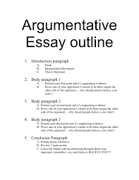 write an argumentative essay step