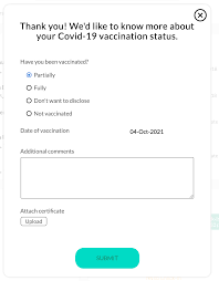 vaccination status i dashboard i zoho