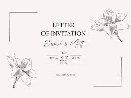 letter of invitation how to write and