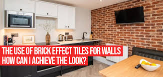 The Use Of Brick Effect Tiles For Walls