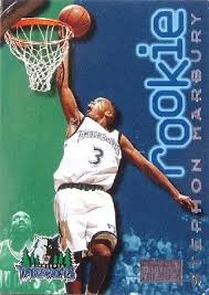 1996 topps finest w/c #62 stephon marbury rookie card rc minnesota timberwolves. Amazon Com Stephon Marbury 1997 98 Skybox Premium Rookie Card 222 Sports Outdoors