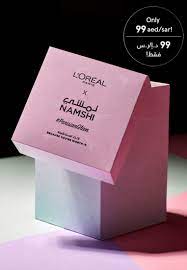 loreal x namshi makeup mystery box