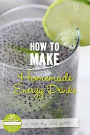 homemade energy drinks giveaway