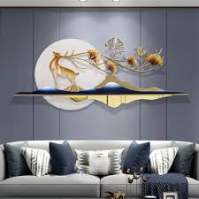 1400mm Modern Metal Wall Decor With