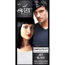 The best way to make your choice is to check the. Splat Jet Black Hair Color Kit Semi Permanent Black Hair Dye Walmart Com Walmart Com