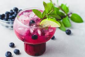 blueberry mojito tail dish n