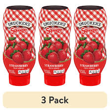 squeeze strawberry fruit spread