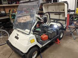 1980s Yamaha G1 2 Stroke Golf Cart