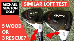 5 Wood Or 3 Rescue Similar Lofts But Does It Hit A Different Distance