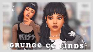 grunge cc finds los sims 4