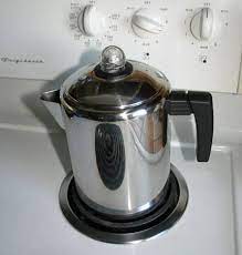 Making Coffee With A Stove Top Percolator