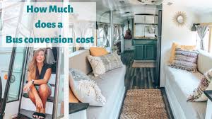 total cost to convert a bus into