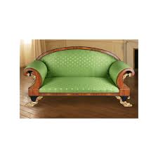 grand sofa french empire style green