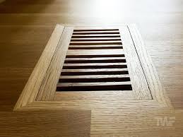 beautiful hardwood floor heating vents