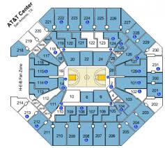 San Antonio Spurs Basketball Tickets Preferred Seats