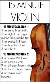 Practice Tips Steven Rochen Violin Orchestras Chamber