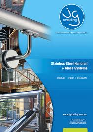 Horizontal stainless steel wire balustrades do not provide this degree of security and can be increased by children. J G Trading Handrail Catalogue Pages 1 50 Flip Pdf Download Fliphtml5