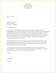Graduate School Letter of Recommendation Sample thevictorianparlor co