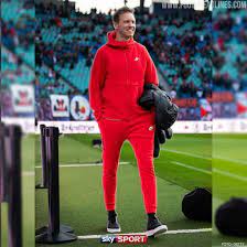 Arsenal have also been linked with hakimi by as, who claimed he was a top priority target for the gunners, but one imagines it could. Sign To His Players Rb Leipzig Coach Nagelsmann Wears All Red Nike Nike Track Suit Ahead Of Spurs Champions League Clash Footy Headlines