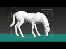 free horse rig for 3ds max cgpress