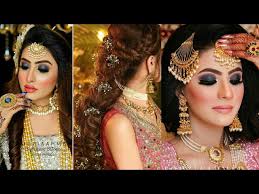 stani bridal hairstyle and makeup