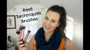 real techniques brushes review demo