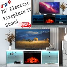 78 034 Electric Fireplace Tv Stand W