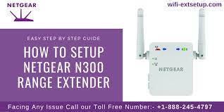 netgear wifi extender n300 setup using