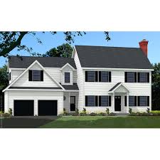 Colonial House Plan 8459 Cl Home