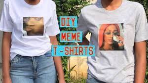 Full directions after the jump! Diy Meme T Shirts No Transfer Paper Youtube