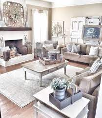 45 Comfy Farmhouse Living Room Designs