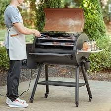 wood fire pellet grill and smoker
