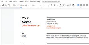 Create Professional Looking Resume With Google Docs 3 Bonus