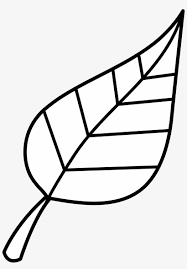 leaf clipart black and white jpg
