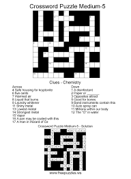 We upgrade the puzzles daily to be able to get refreshing printables any time you check out our website. Crossword Puzzles Medium Crossword Puzzle Five Free Puzzles