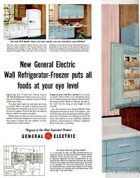 The answer is yes, but pinpointing the problem can be just as confusing. Forget Kitchen Cabinets Install A Wall Mounted Refrigerator Yes This Was Really A Thing In The 50s Click Americana