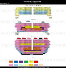 victoria palace theatre london seat map