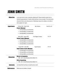 Google Docs Manager Resume Template Free Resume Builder And
