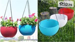 Открийте я в много цветове и на страхотни цени в онлайн градински център gardenshop.pro. Visyasha Saksiya Za Cvetya Za 17 50lv