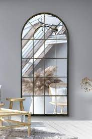 Arched Window Mirrors Window Pane