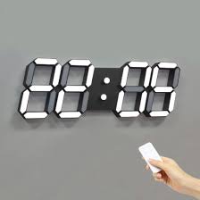 Factory Whole 3d Led Wall Clock For