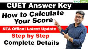 how to calculate score cuet answer