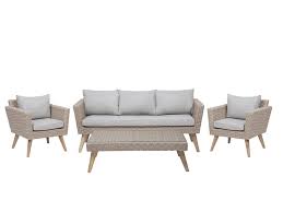 Explore our rattan garden furniture to add a touch of style to your outdoor garden space. 5 Seater Rattan Garden Sofa Set Brown Vittoria Xl Beliani Co Uk